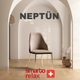 Smarto Relax Neptun 2’li Sandalye Seti — Metal Ayaklı, Krem Kumaş
