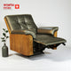 Smarto Relax TV Koltuğu Miami Elektrikli Kontrol Panelli Masaj Isıtmalı Panel Ergonomik Siyah Deri Dekoratif Baba Koltuğu