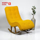 Smarto Relax Dinlenme Koltuğu Paris 2 Sallanan Ergonomik teddy/Şönil Sarı