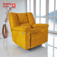 Smarto Relax TV Koltuğu PORTO Comfort Elektrikli Sırt Dayanağı Kontrol Panelli Ergonomik Bukle Polyester Sarı Dekoratif Baba Koltuğu