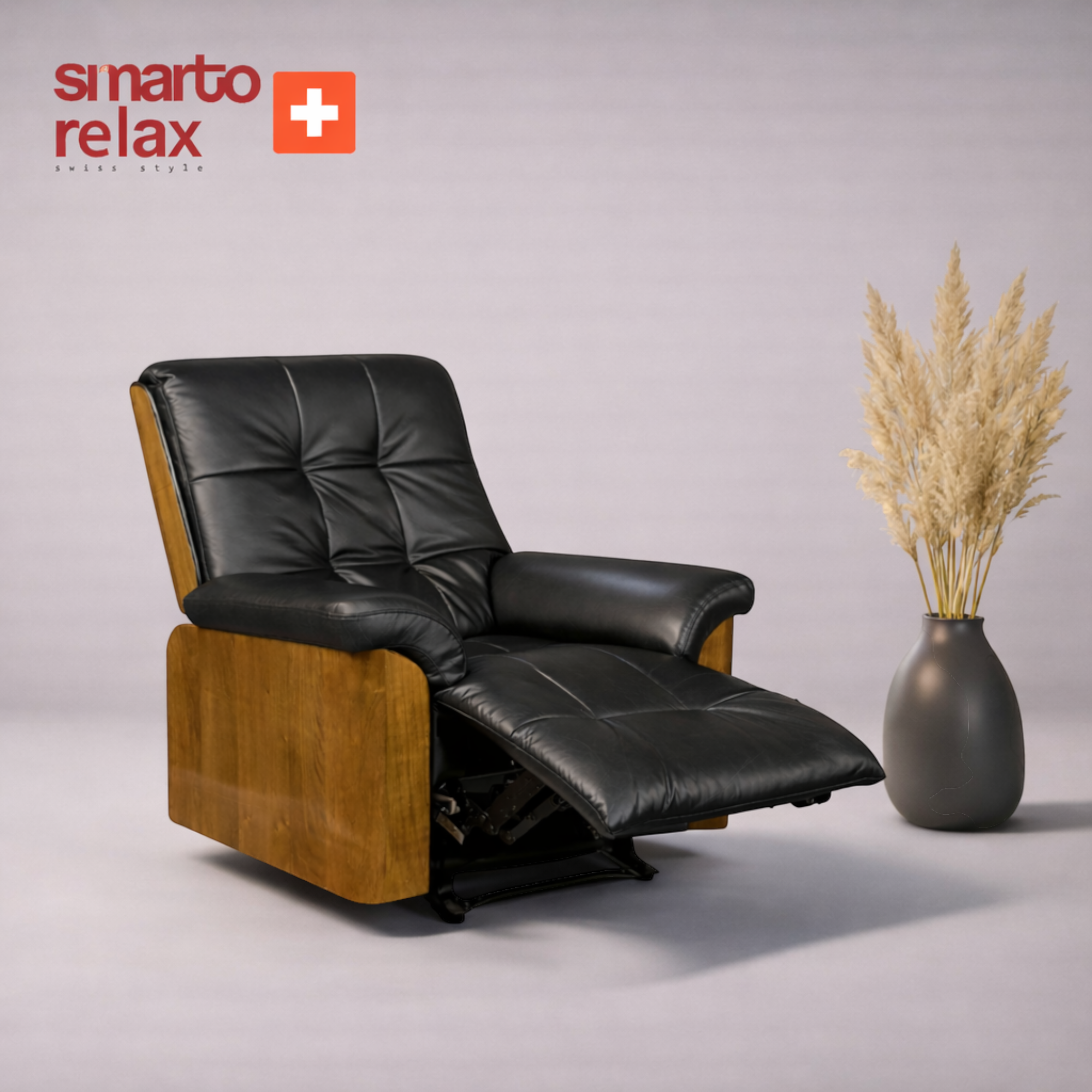 Smarto Relax TV Koltuğu Miami Elektrikli ,Döner, Sallanan Kontrol Pane