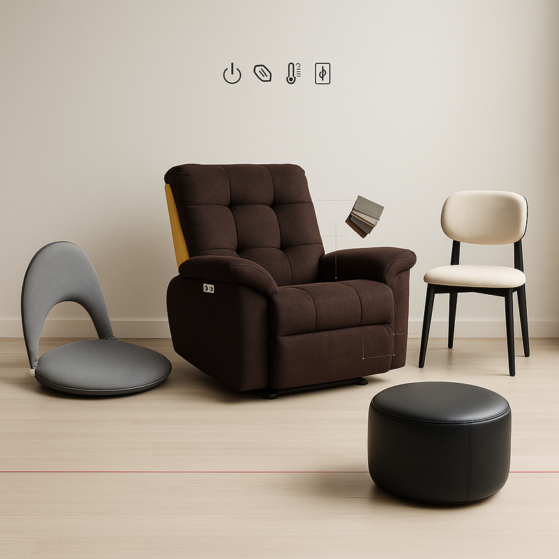 Home Sandalye: Modern ve konforlu Smarto Relax ev sandalyesi, şık ve ergonomik tasarım