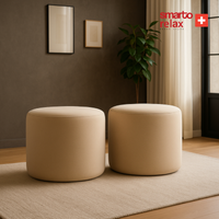 Smarto Relax Babyface Kumaş Silindir Puf 40×45 cm