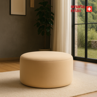 Smarto Relax Babyface Kumaş Yuvarlak Puf 60×45 cm