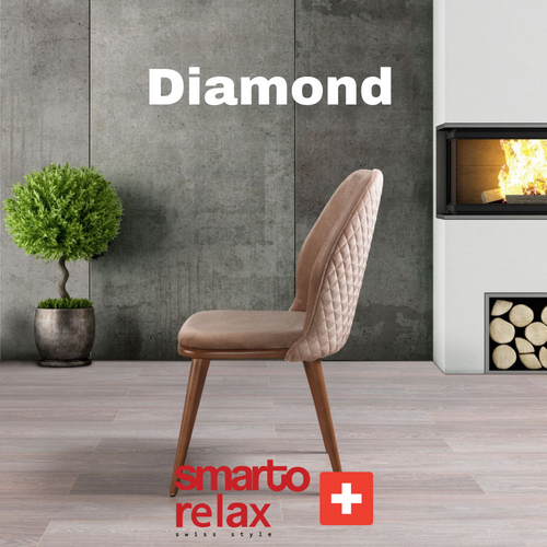 “Smarto Diamond Krem 2’li sandalye – soft suetderi kumaş، modern tasarım و %20 indirimli özel duo sandalye”2