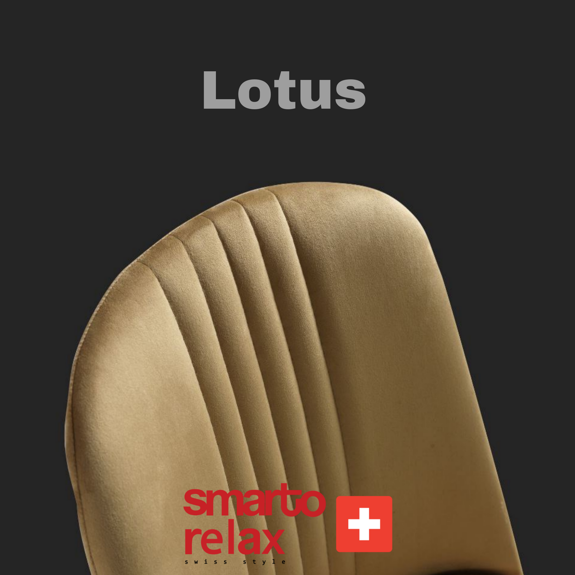 “Smarto Lotus Chair – modern tasarım ve soft suetderi kumaşla şık ve konforlu oturum” 3