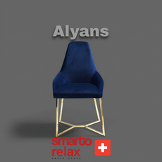 “Alyans Chair yan görünüm – ergonomik yapı و dekoratif çizgilerle şık yaşam alanı uyumu”2