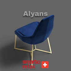 “Alyans Chair yan görünüm – ergonomik yapı و dekoratif çizgilerle şık yaşam alanı uyumu”3