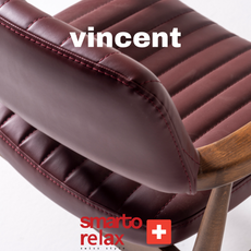 “Vincent sandalye yan görünüm – ergonomik sırt desteği ve şık metal ayaklarla dengeli duruş”5
