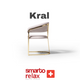 Smarto Relax Kral 2’li Sandalye Seti — Metal Ayaklı, Beyaz