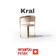 Smarto Relax Kral 2’li Sandalye Seti — Metal Ayaklı, Beyaz