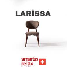 “Larisa sandalye yan görünüm – ergonomik sırt desteği ve metal ayaklı şık duruş”2
