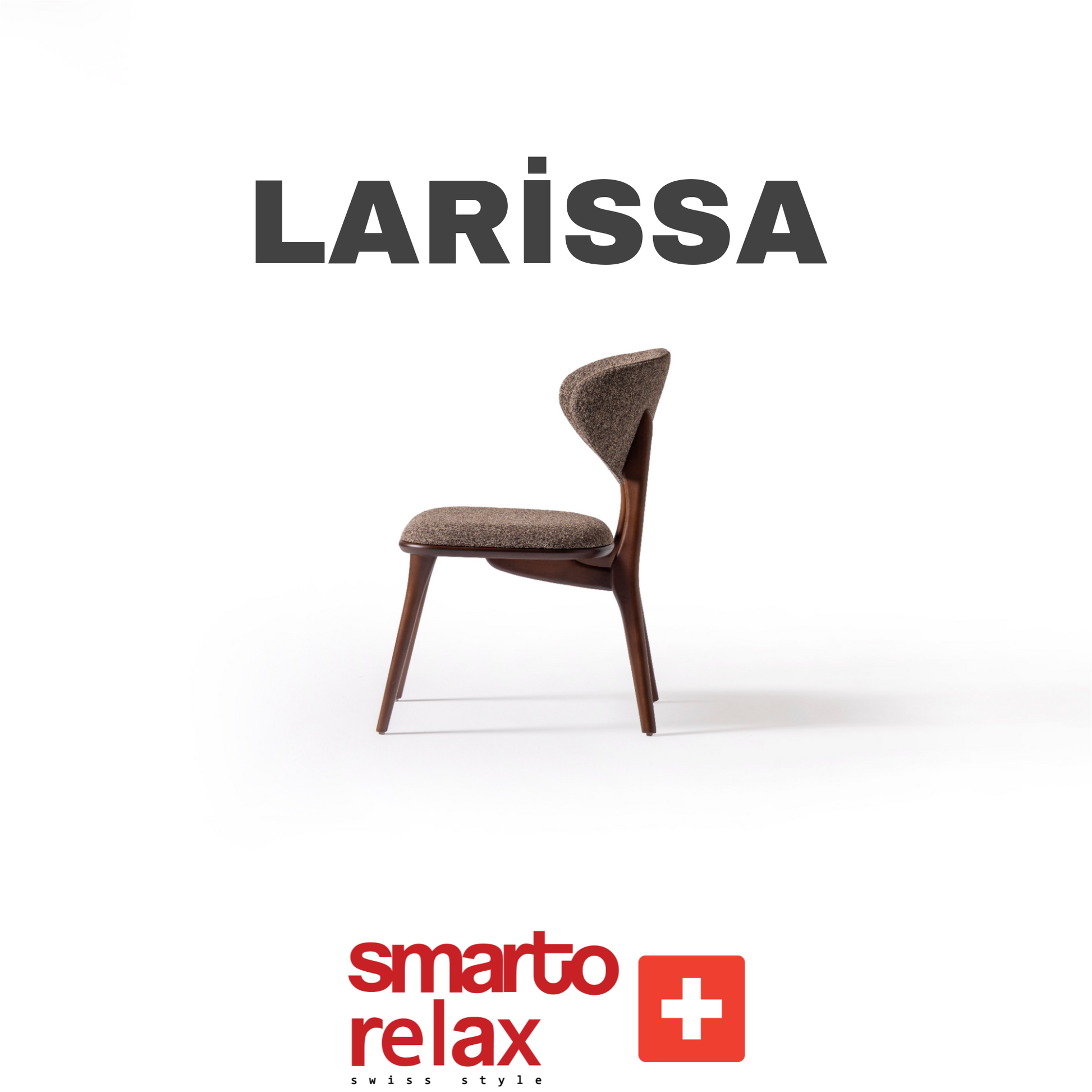 “Larisa sandalye yan görünüm – ergonomik sırt desteği ve metal ayaklı şık duruş”3
