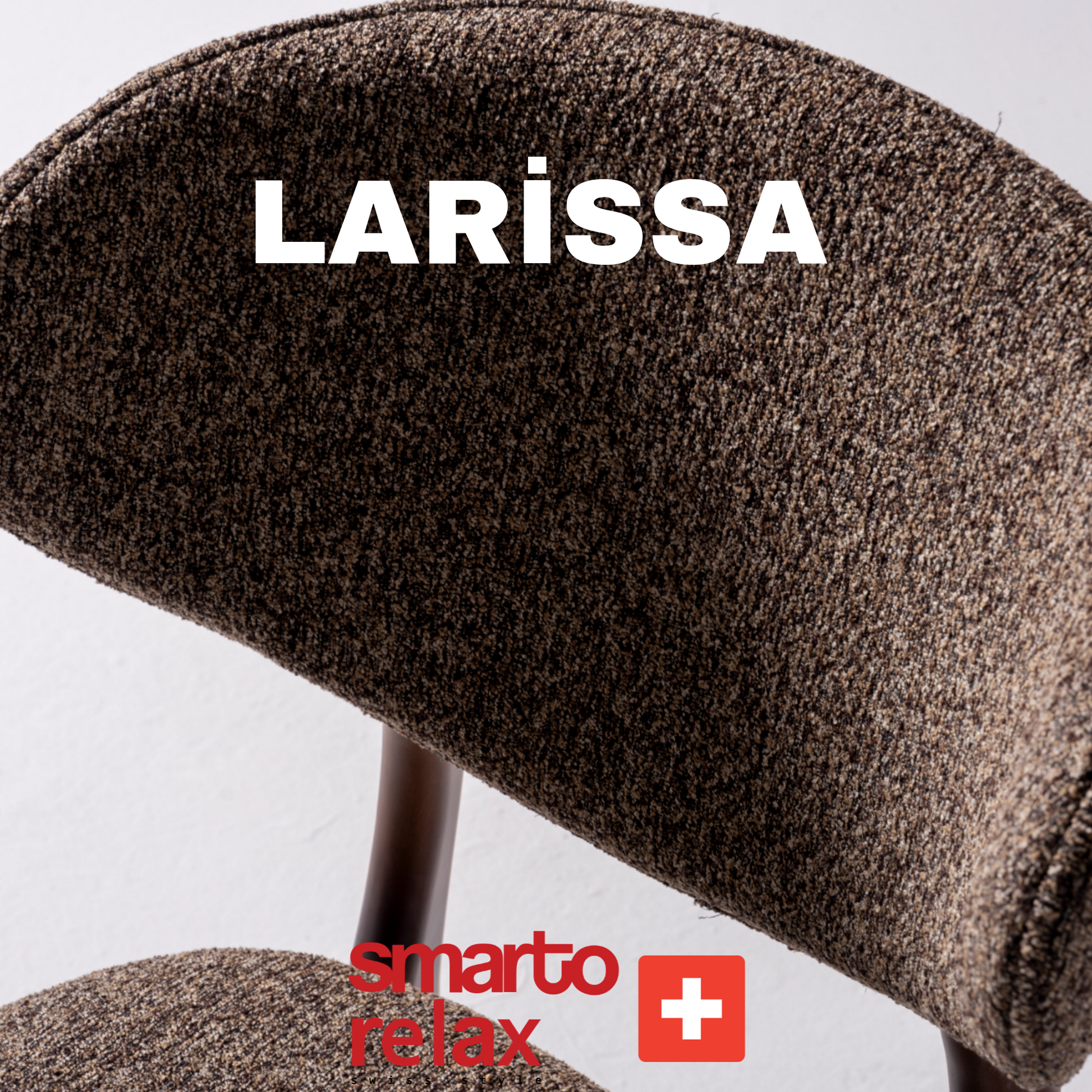 “Larisa sandalye yan görünüm – ergonomik sırt desteği ve metal ayaklı şık duruş”7
