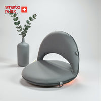Smarto Relax Katlanabilir Minder— Taşınabilir, Dayanıklı, Dış Mekân, Gri,