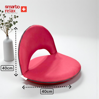 Smarto Relax Katlanabilir Minder— Taşınabilir, Dayanıklı, Dış Mekân Kullanım, Bordo,