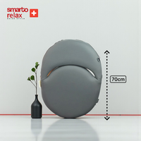 Smarto Relax Katlanabilir Minder— Taşınabilir, Dayanıklı, Dış Mekân, Gri,