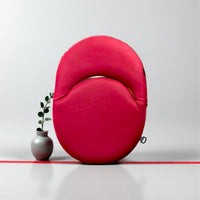 Smarto Relax Katlanabilir Minder— Taşınabilir, Dayanıklı, Dış Mekân Kullanım, Bordo,