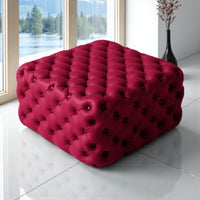 Smarto Relax Puf Poschiavo Ayaksız Kapitoneli Dekoratif 100x100x45 cm