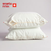 Smarto Relax Tekli ve 4'lü 70x50 cm Uyku Yastık – Karışım Elyaf Dolgu,Pamuklu kumaş, Anti-Bakteriyel Büyük Boy