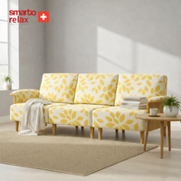 Smarto Relax İstanbul Üçlü Koltuk takımı 270cm – Kumaş Polyester, İskelet Ahşap, Ayak Ahşap