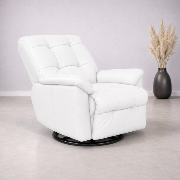 Smarto Relax TV Koltuğu Basel Elektrikli Masajlı Döner ve Sallanan Mekanızmalı Sırt Dayanağı Kontrol Panelli Ergonomik Deri Dekoratif Baba Koltuğu1