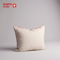 Smarto Relax Tekli ve 4'lü 70x50 cm Uyku Yastık – Karışım Elyaf Dolgu,Pamuklu kumaş, Anti-Bakteriyel Büyük Boy