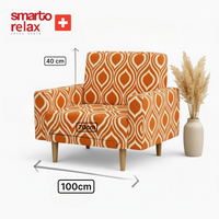 Smarto Relax Lego Ahşap İskeletli Kolçaklı Tekli Koltuk