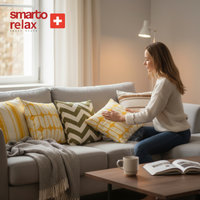 Smarto Relax İçi Dolgulu 4'lü Kırlent  45x45 cm Kare – Salon & Berjer Kırlenti