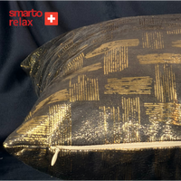 Smarto Relax Antibakteriyel Desenli Dekoratif Dolgulu  Kırlent 45x45 cm