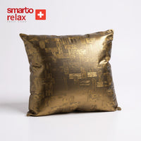 Smarto Relax Antibakteriyel Desenli Dekoratif Dolgulu  Kırlent 45x45 cm