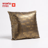 Smarto Relax Antibakteriyel Desenli Dekoratif Dolgulu  Kırlent 45x45 cm