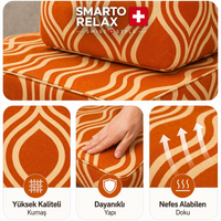 Smarto Relax Lego Ahşap İskeletli Kolçaklı Tekli Koltuk