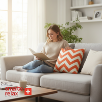 Smarto Relax İçi Dolgulu Kırlent  45x45 cm Kare – Salon & Berjer Kırlenti