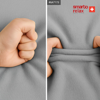 Smarto Relax Babyface Kare Puf 60x60×45 – Ahşap Ayak