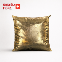 Smarto Relax Tekli Antibakteriyel Desenli Dekoratif Dolgulu  Kırlent 45x45 cm