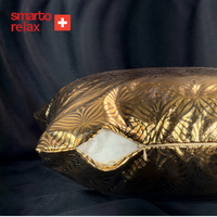 Smarto Relax Tekli Antibakteriyel Desenli Dekoratif Dolgulu  Kırlent 45x45 cm
