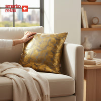 Smarto Relax Tekli Antibakteriyel Desenli Dekoratif Dolgulu  Kırlent 45x45 cm