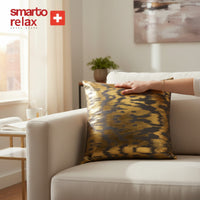 Smarto Relax Tekli Antibakteriyel Desenli Dekoratif içi Dolgulu  Kırlent 45x45 cm