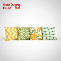 Smarto Relax 4'Lü İçi Dolgulu Kırlent  45x45 cm Kare – Salon & Berjer Kırlenti