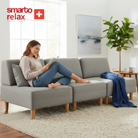 Smarto Relax Ayaklı Baby Koltuk Modülü (80 × 80 cm) – Sırtlı Tekli