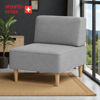 Smarto Relax Ayaklı Baby Koltuk Modülü (80 × 80 cm) – Sırtlı Tekli