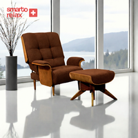 Smarto Relax TV Armchair Genova Manual Ergonomic Swivel Mechanism