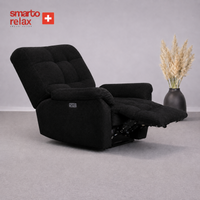 Smarto Relax Porto Liftli TV Koltuğu Çift Motorlu Elektrikli Hasta Koltuğu Polyester Kumaş Baba Koltuğu