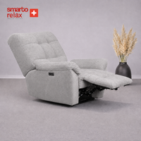 Smarto Relax Porto Liftli TV Koltuğu Çift Motorlu Elektrikli Hasta Koltuğu Polyester Kumaş Baba Koltuğu