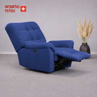 Smarto Relax Porto Liftli TV Koltuğu Çift Motorlu Elektrikli Hasta Koltuğu Polyester Kumaş Baba Koltuğu