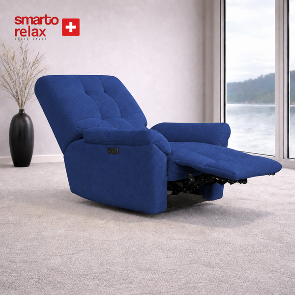 Smarto Relax Porto Liftli TV Koltuğu Çift Motorlu Elektrikli Hasta Koltuğu Polyester Kumaş Baba Koltuğu1
