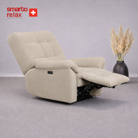 Smarto Relax Porto Liftli TV Koltuğu Çift Motorlu Elektrikli Hasta Koltuğu Polyester Kumaş Baba Koltuğu