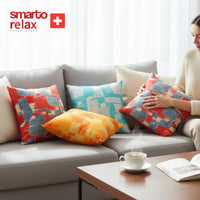 Smarto Relax İçi Dolgulu 4'lü Kırlent  45x45 cm Kare – Salon & Berjer Kırlenti