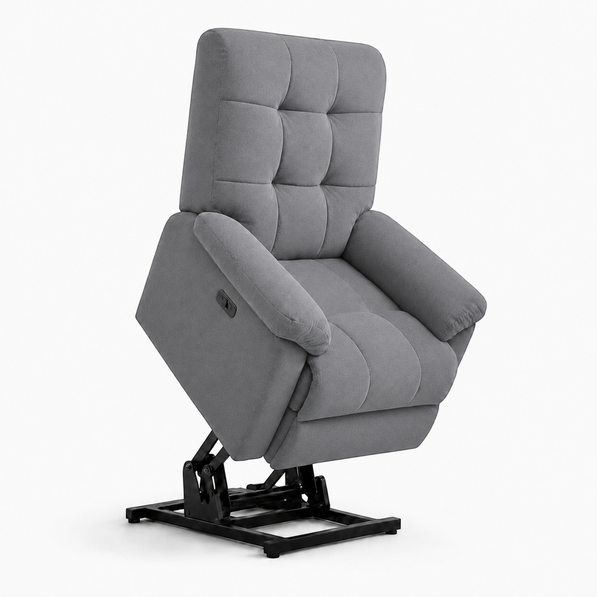 Smarto Relax Porto Liftli Çift Motorlu Elektrikli Ayağa Kalkma Destekli Polyester Hasta ve Baba TV Koltuğu